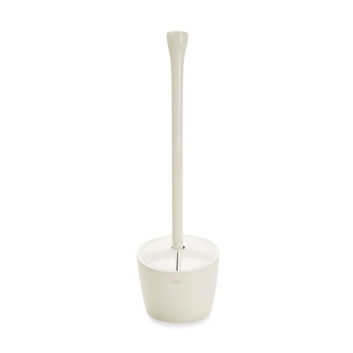 OXO 12241700 Good Grips Toilet Plunger & Holder, 24 High by 6 Dia
