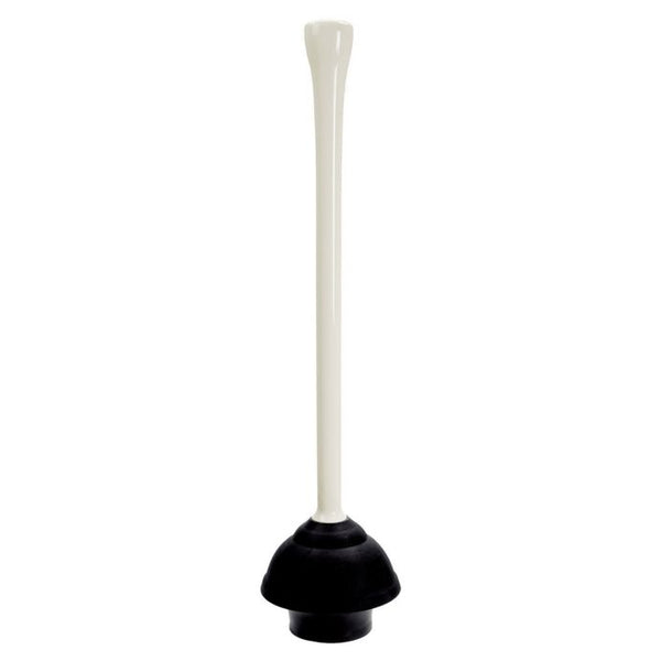 OXO Good Grips Hideaway Toilet Plunger & Canister White 24.5