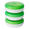 OXO Good Grips 2 oz. On-the-Go Dressing Containers in Green/White (Set of 3)