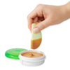 OXO Good Grips 2 oz. On-the-Go Dressing Containers in Green/White (Set of 3)