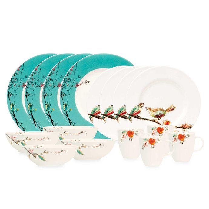 Simply Fine Lenox Chirp 16-Piece Dinnerware Set