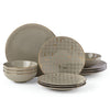 Lenox Trianna Taupe 12-Piece Dinnerware Set