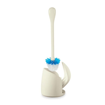  OXO Good Grips Compact Toilet Brush & Canister, White