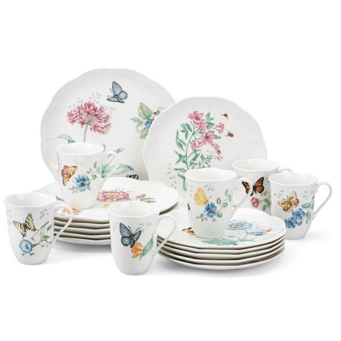 Lenox Butterfly Meadow 18-Piece Dinnerware Set