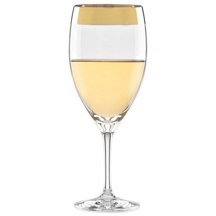 Lenox Timeless Wide Gold Beverage Glass