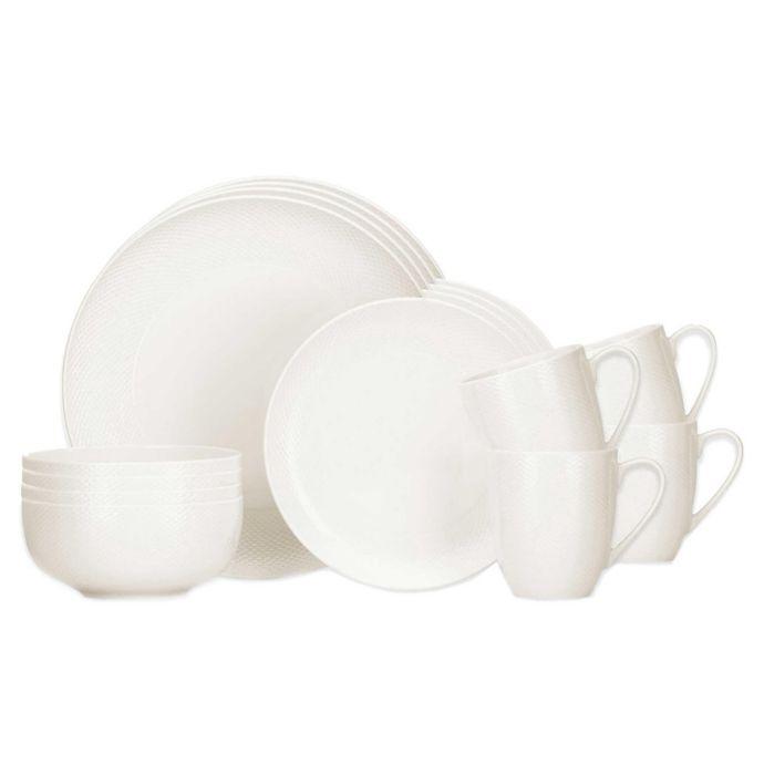 Lenox Largo 16-Piece Dinnerware Set in White