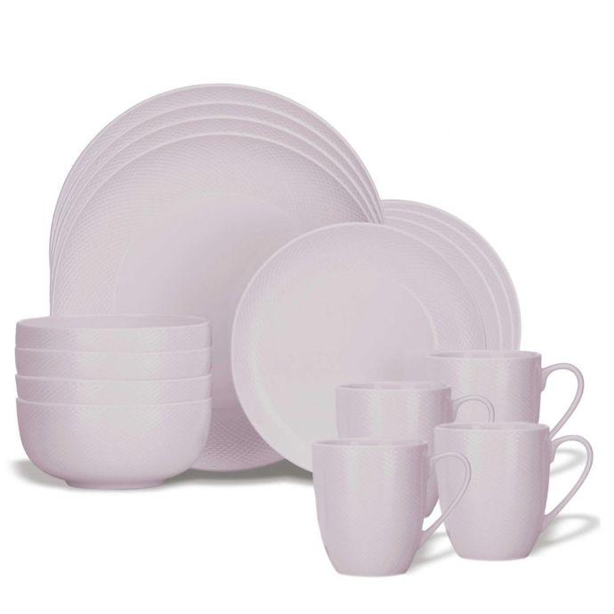 Lenox Largo 16-Piece Dinnerware Set in Wisteria
