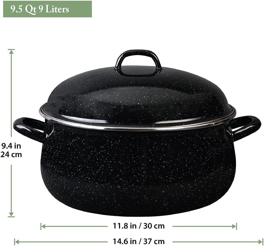 Granite Ware Heavy Gauge 9.5-Quart Dutch Oven