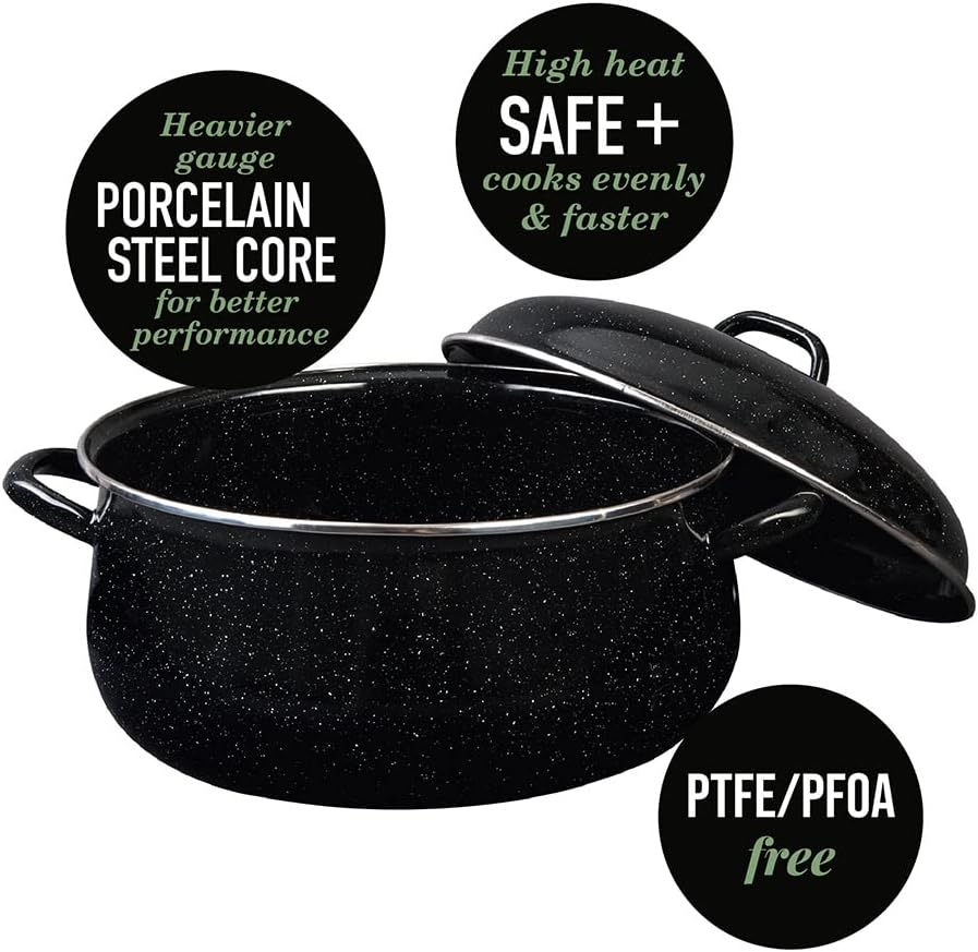 Granite Ware Heavy Gauge 9.5-Quart Dutch Oven