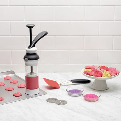 OXO Good Grips Cookie Press with Disk Storage Case