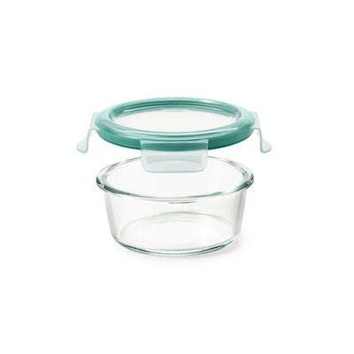 OXO Good Grips 2-Cup Smart Seal Round Glass Container