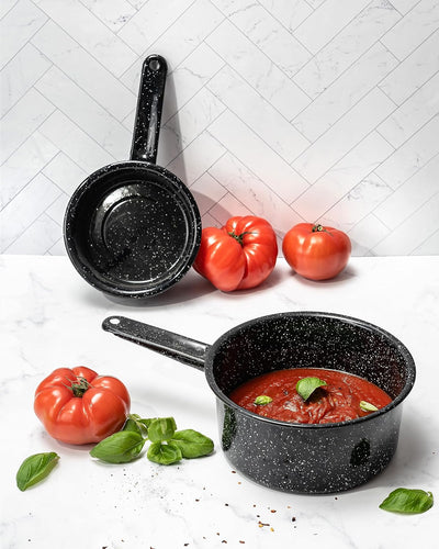 Granite Ware Sauce Pan Set (1 Qt & 2 Qt)