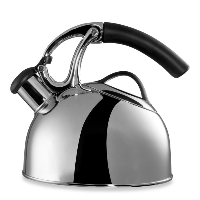 OXO Brew Adjustable Temperature Kettle, Electric, Clear & Good Grips  Stainless Steel Steamer With Extendable Handle