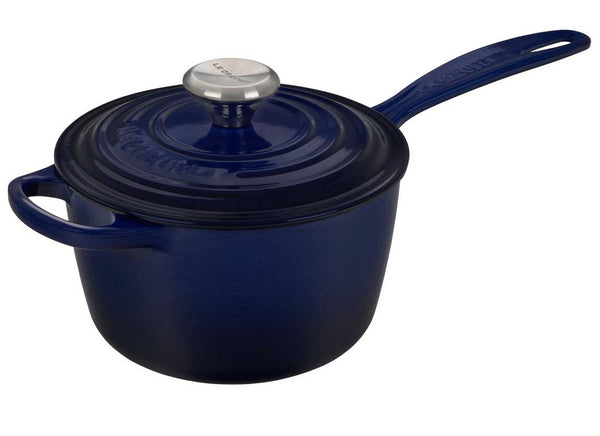 Le Creuset Oyster Signature Cast Iron Saucepan 2.25 qt.