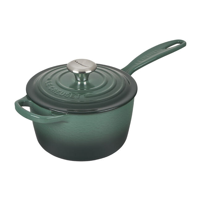 Le Creuset 1.75-qt Signature Saucepan- Indigo 