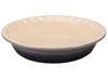 Le Creuset 9 Inch Stoneware Pie Dish - Oyster