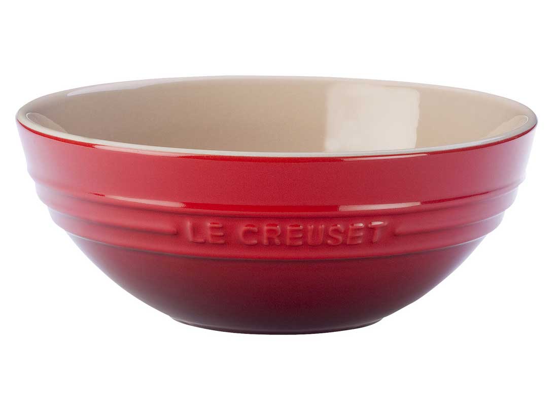 Le Creuset 1.7 Quart Stoneware Large Multi Bowl - Cerise