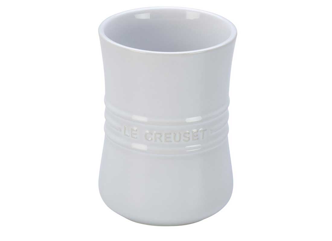 Le Creuset 1 Quart Stoneware Utensil Crock - White