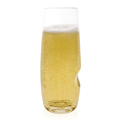 Govino Top Rack Series Unbreakable Champagne Glasses, Dishwasher Safe, Set of 4
