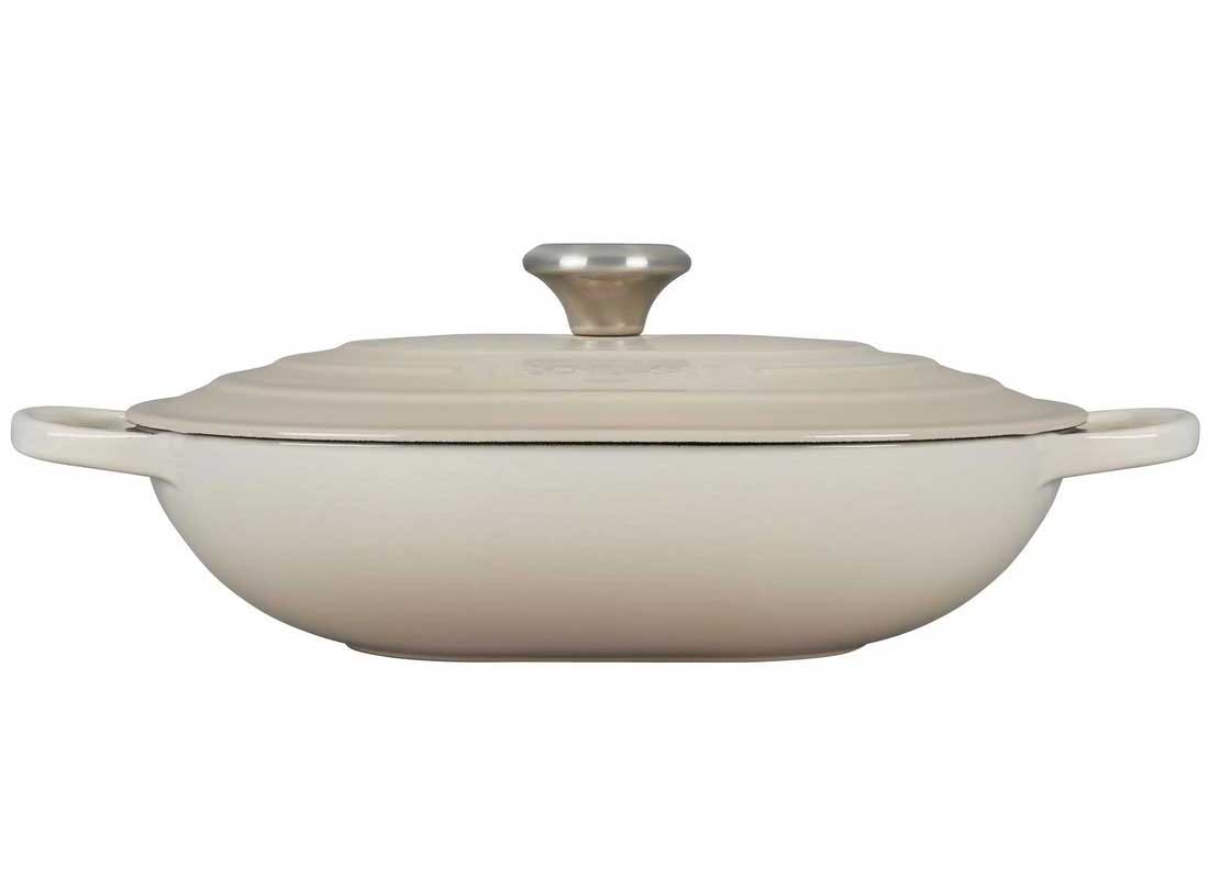 Le Creuset 9 Inch Stoneware Pie Dish - Flame - Loft410