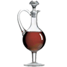 Ravenscroft Peacock Decanter