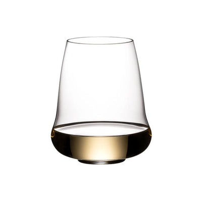 Riedel Winewings Riesling / Champagne Stemless Wine Glasses - Set of 2